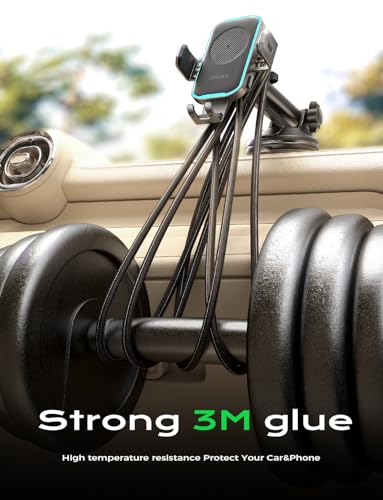 Wireless Car Charger,15W Fast Charging Auto Clamping Phone Holders for Your Car Compatible with iPhone 16/15/14/13, for Samsung Galaxy S24 Ultra S23 S22 S21, S20, S10+ (Black)