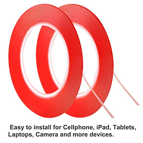 Kaisiking 2mm / 3mm x 25M Phone Repair Tape LCD Touch Screen Repair Tape - size: 2pcs (2mm+3mm)