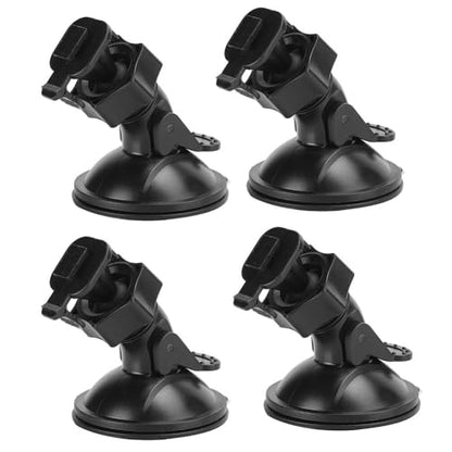 Universal Car Dash Cam Mount - Vacuum Suction Cup Holder with 4 Interchangeable Heads for GPS Navigation and Dashboard Recorder(Buckle w/Card Slot) - style: Buckle w/ Card Slot