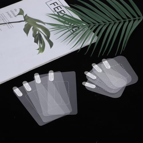 12 Pcs Dashcam Electrostatic Stickers, Clear Prevent Scratching and Falling - color: 12 Pcs