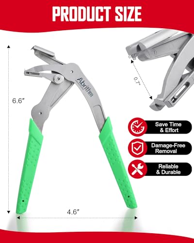 Car Clip Pliers, Panel Clip Removal Pliers, Professional Plastic Fastener Removal Tool for Removing Automotive Fasteners Clips Without Damage Green - color: Green