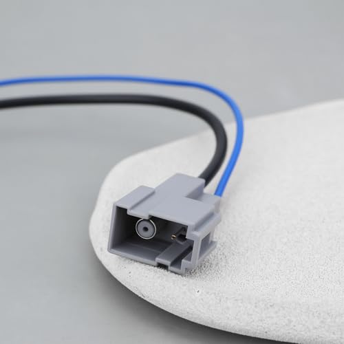 ECSiNG 1x Car Radio Antenna Adapter Cable 24 cm Compatible with Honda Civic 2012 CR-V Accord 2014 City AM FM