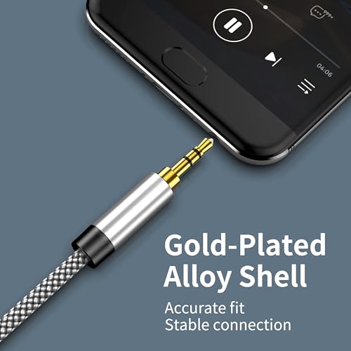1/8 Stereo to Dual 1/4 Mono Cable - 6ft, 3.5mm to Dual 1/4 Inch TRS Splitter - color: 3.5mm to 2x6.35mm Audio Cable, size: 6 feet