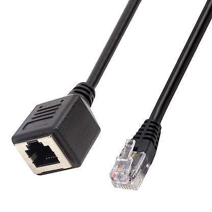 Gabil GRC-Y20 5M RJ12 6-Pin Mic Extension Cable for Mobile Radios - color: 5M(16.4ft)