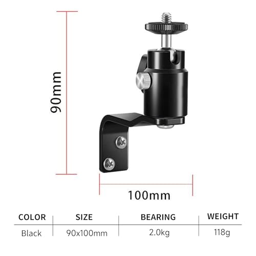 E-Shape Camera Wall Mount with 1/4" Screw and 5/8" Stud - style: E Shape Wall Mount