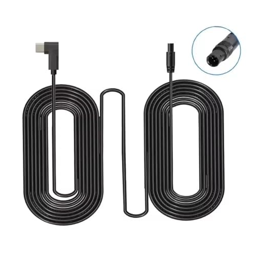 TILLMAMNER Line for 70mai Rear Camera Extension Cord Cable 5.5m for 70MAI Rear Camera RC22 / RC24 Rear Photography Connection line