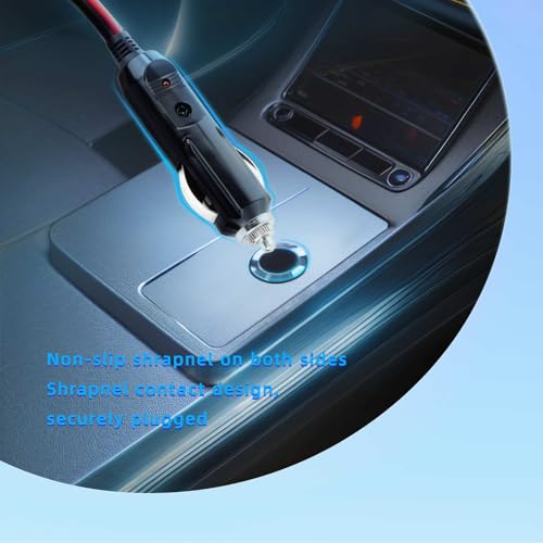 ELFCULB Male to Male Cigarette Lighter Cable 14AWG 5FT - color: 12V Male to Male, size: 5FT