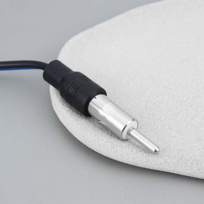 ECSiNG 1x Car Radio Antenna Adapter Cable 24 cm Compatible with Honda Civic 2012 CR-V Accord 2014 City AM FM