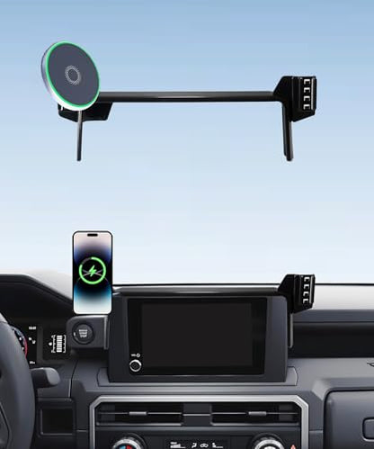 Car Phone Mount for 2024 2025 2026 Toyota Tacoma 8" Screen Accessories - size: fit for 2024-2026 Toyota Tacoma(8 Inch Screen)