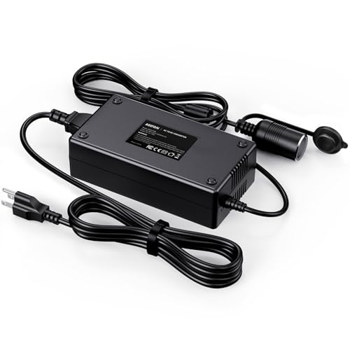 AstroAI AC to DC Converter, 15A/180W/8.25FT/110V to 12V Converter - size: 15A