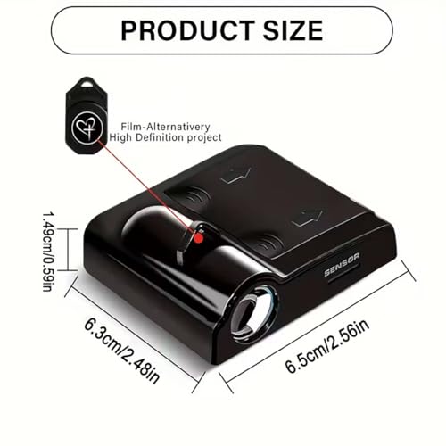 2PCS Prayer Gesture Cross Car Door Light Logo Projector LED Welcome Lamp - color: Cross