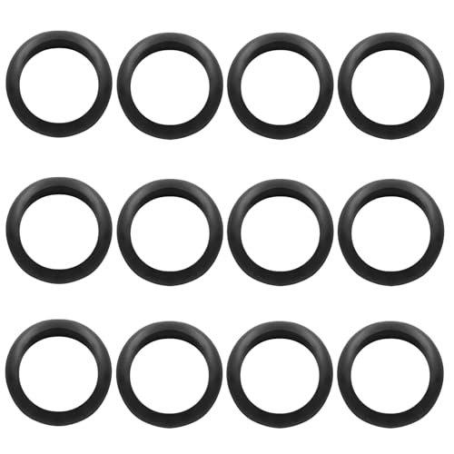 12 Pcs Rubber Grommet, 1-3/4" ID 2" Hole, Black - color: Black, size: 45mm (1-3/4 inch)