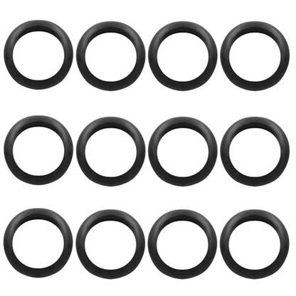 12 Pcs Rubber Grommet, 1-3/4" ID 2" Hole, Black - color: Black, size: 45mm (1-3/4 inch)