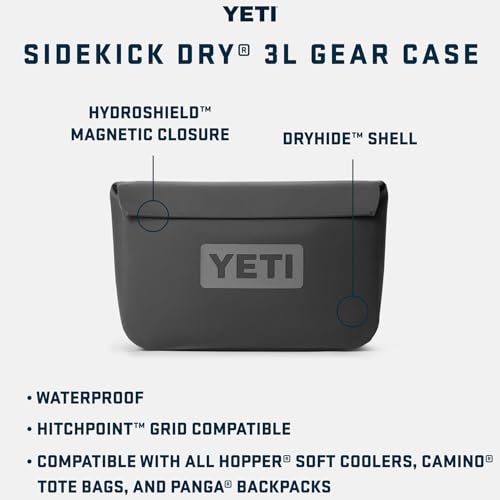 YETI Sidekick Dry 3L Gear Case, Olive - color: Olive, size: Sidekick 3L