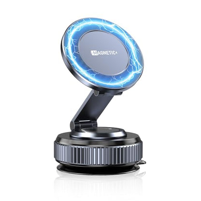 Car Phone Holder, 360°Adjustable Magnetic Phone Holder for Car,Super Magnetic Suction Cup Phone Mount,Phone Holders for Your Car for iPhone 17 Pro Max 16 15 14 13 12 Air Plus