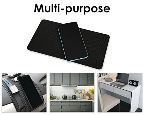 Extra Large 26 x 15cm Magic Anti-Slip Non-Slip Mat Car Dashboard Sticky Pad Adhesive Mat for Cell Phone, CD, Electronic Devices, iPhone, iPod, MP3, MP4, GPS - Black