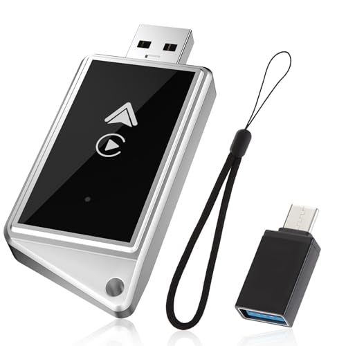 welspo 2-in-1 Wireless CarPlay & Android Auto Adapter