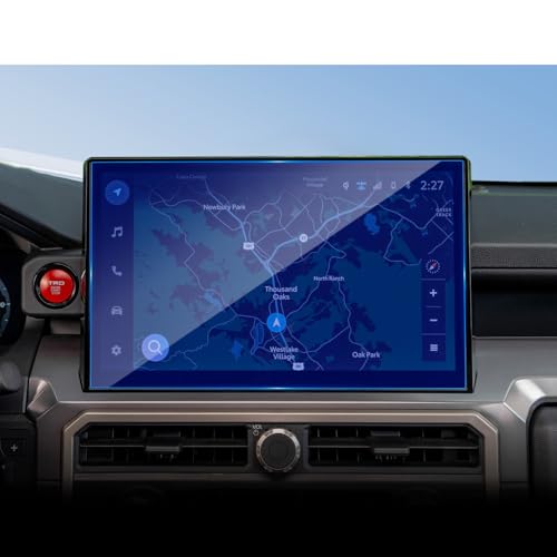 New for 2026 Toyota Tacoma Limited 14-Inch Screen Protector Tempered Glass - color: for 24-26 Toyota Tacoma 14 Blue