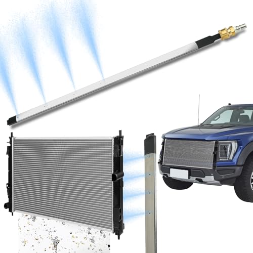 Radiator Cleaning Wand & Car A/C Condenser Cleaner, Air Filter Flusher Tool - color: Radiator