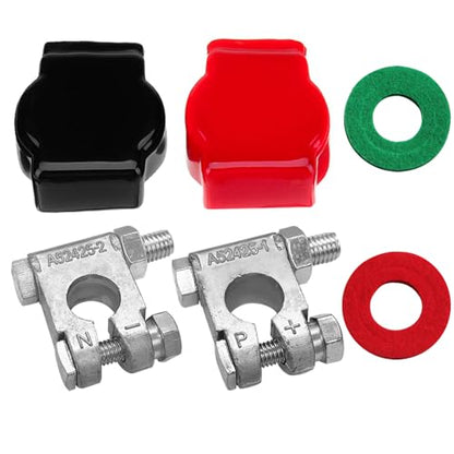 Ampper Top Post Military Spec Battery Terminal and Cover for Marine Car Boat RV Vehicles and More (Cover) - size: Cover