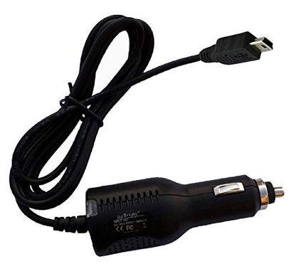UpBright 5V Car DC Adapter Compatible with Garmin DriveSmart 42 44 51 52 53 54 55 56 57 58 61 65 66 67 68 70 71 GPS Navigator TA20 Nuvi 2555lmt 2597lmt 2598lmt 2599lmt DriveAssist DriveTrack RV770 780