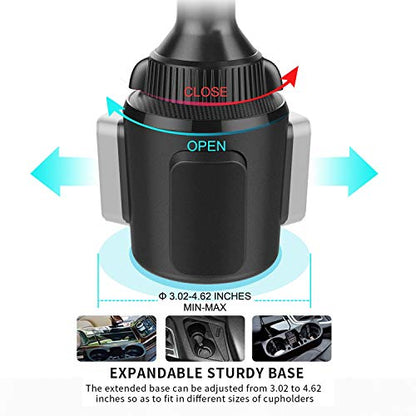 APPS2Car Sturdy Cup Holder Tablet Mount for Car, iPad Car Mount for Truck - size: 11 inch