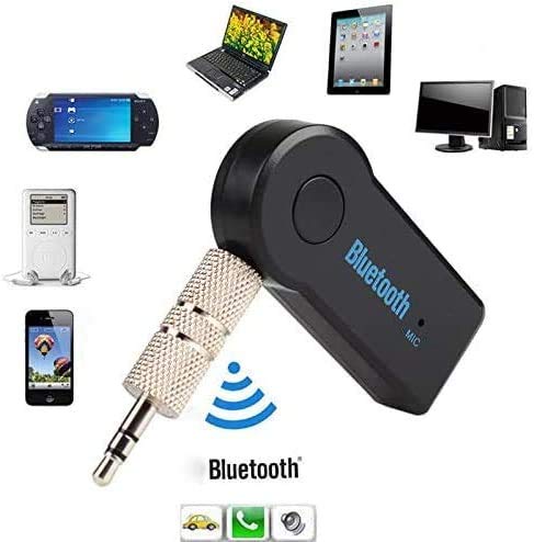 Bluetooth Receiver 5.0 Wireless Audio Receiver, 3.5mm Jack AUX car Audio