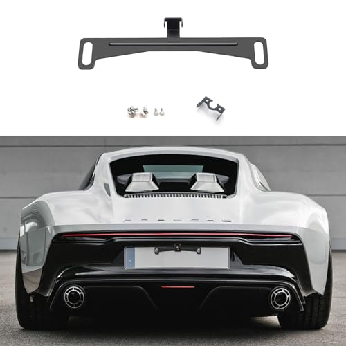 Reverse Rear Camera License Plate Bracket, Backup Camera License Plate Mount, Universal Car Dash Cam Mirror Camera Kit Rearview Camera Mount, Installation Holder for Backup View Camera