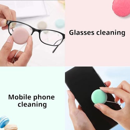 4Pack Screen and Eyeglass Brush Cleaner, Screen and Eye Glass Brush, Mobile Phone Screen Wipe for Eyeglasses Camera Lens Cleaning Brushes for Computer Laptop Phone Monitor
