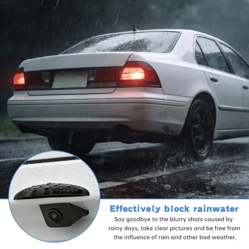 2Pcs Car Rear View Backup Camera Cover, Silicone Car Backup Camera Protective Sticker for Most of Cars, 3.93x0.78x0.78inch