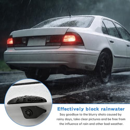 2Pcs Car Rear View Backup Camera Cover, Silicone Car Backup Camera Protective Sticker for Most of Cars, 3.93x0.78x0.78inch