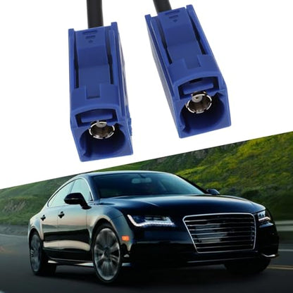 Car Fakra Female to Fakra Female Antenna Extension Cable for Car Stereo Head Unit GPS Navigation FM AM Radio, 3M