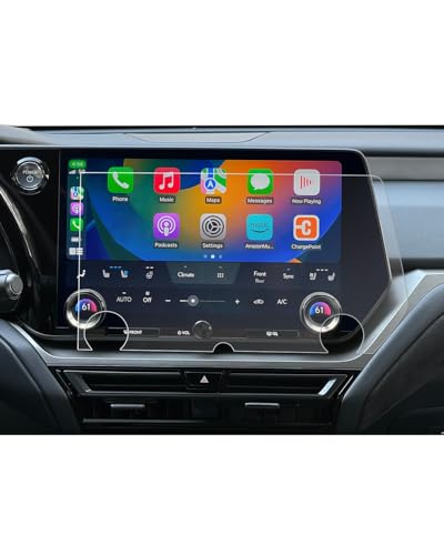 2023-2025 2026 Lexus RZ Screen Protector - For RZ 300e & 450e (Base/Premium/Luxury) 14 Inch Touchscreen, 2023 2024 2025 2026 RZ 300e/450e Accessories Navigation 9H Tempered Glass Anti-Fingerprints HD Cover