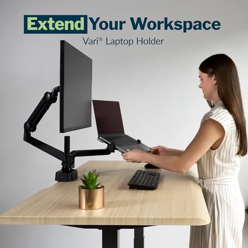Vari Laptop Holder for Monitor Arm – Black - size: Laptop Holder