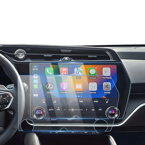 Karltys [Upgrade 2 Pack Screen Protector for Lexus RZ 300e 450e 14-Inch 2023~2026 [No Glare & Fingerprint] Tempered Glass Lexus RZ 300e 450e Accessories - size: 14 Inch 2023~2025 Lexus RZ 300e 450e