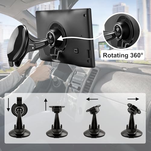 Suction Cup Windshield Bracket Cradle Mount Replacement for Garmin Nuvi 2457LMT 2497LMT 2539LMT 2557LMT 2558LMTHD 2558LMT 2577LT 2589LMT 2597LM 2597LMT 2598LMTHD 2599LMTHD
