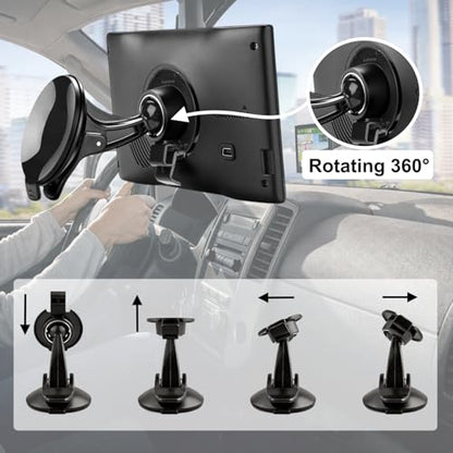 Suction Cup Windshield Bracket Cradle Mount Replacement for Garmin Nuvi 2457LMT 2497LMT 2539LMT 2557LMT 2558LMTHD 2558LMT 2577LT 2589LMT 2597LM 2597LMT 2598LMTHD 2599LMTHD