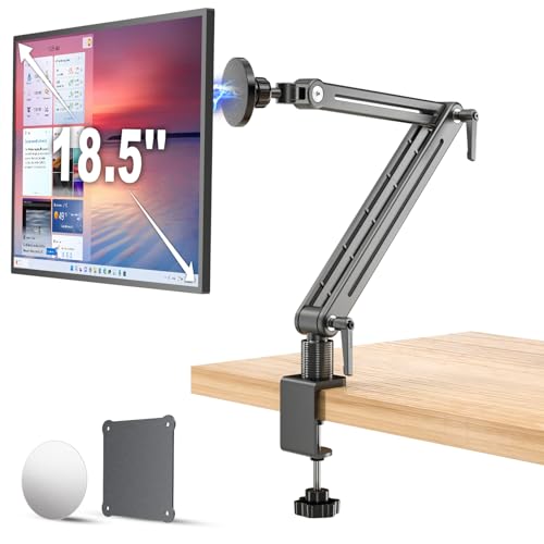 Magnetic Portable Monitor 75mm VESA Mount Arm Screen Holder Stand Clamp
