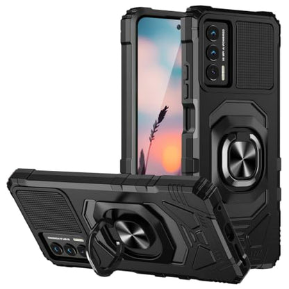 TJS for Cricket Outlast Phone Case, AT&T Jetmore Phone Case (Black) - color: Black