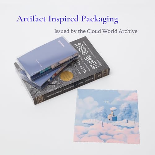 Artistic Microfiber Cleaning Cloth (2-Pack) – Cloud Wonderland Series 01: Suitcase (Journey) - color: Journey