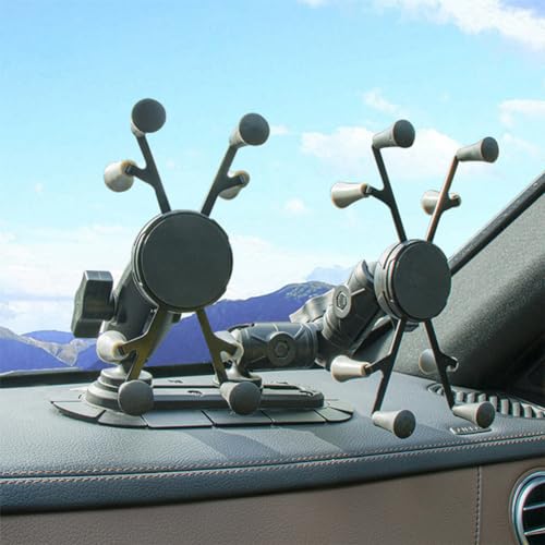 Strg Phone Holder with 1" Ball Compatible with 1" Ball Arms and Ball Mounts - size: Phone Mount for Large Phones