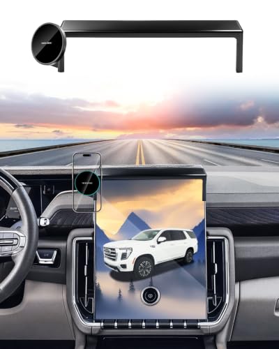 SKYLOTEC Magnetic Charger Phone Mount for GMC Yukon Denali 2025 2026 - color: Magnetic Wireless Charger, size: 2025-2026 GMC Yukon | 16.8-inch