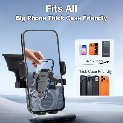 Sunsdrew Car Phone Holder for 2016-2023 Toyota Tacoma 3rd Gen. Auto Accessories,Adjustable Air Vent Mount Holder, Ultra Stable Phone Stand for All Phones - size: 16-23 Tacoma Air Vent