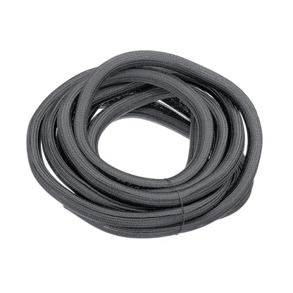 MECCANIXITY Split Sleeve Wire Loom 1" 25Ft Grey Self Wrapping Braided Sleeve UL94-V2 Fireproof PET Sleeving for Automotive, Home Cable Management - color: Grey, size: 1" x 25Ft