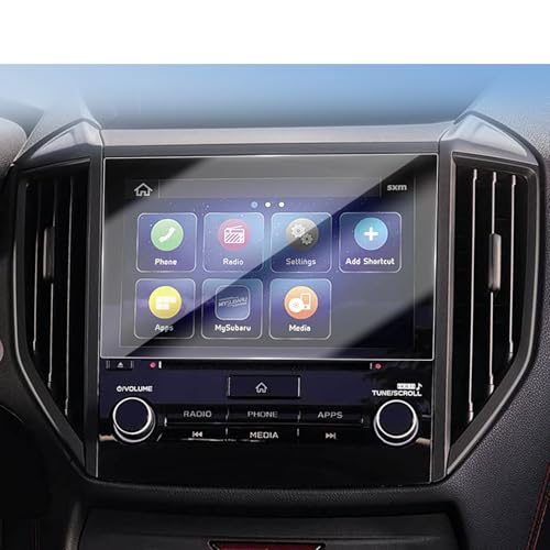 for 2021 2022 2023 Subaru Crosstrek Wilderness 8-Inch Screen Protector for 2023 Subaru Crosstrek Screen Film Accessories Tempered Glass 9H [No Glare & Fingerprint] - color: For 21-23 Crosstrek 8 Inch HD