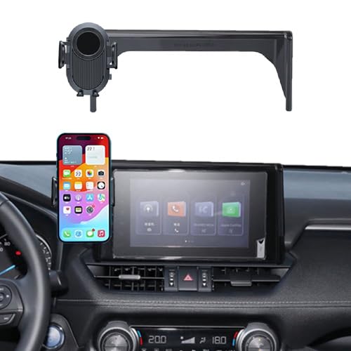 Car Phone Holder for 2019-2025 Toyota RAV4 Accessories,Phone Mount for RAV4 with 8-inch Screen,Hands-Free Dash Mount Cell Phones Holder - size: 19-25 RAV4 8-inch