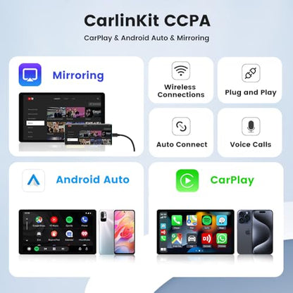 Carlinkit CCPA Wireless CarPlay Adapter for Android Head Unit Only
