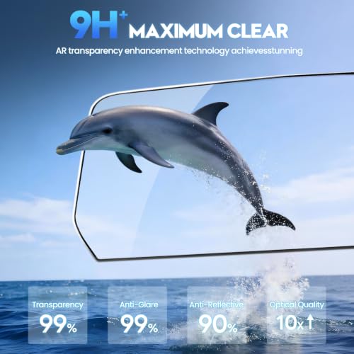 Canvcle 2PCS Screen Protector for 2026 2025 Chevy Equinox LT/RS/ACTIV, 11.3-Inch Navigation & 11-Inch Dashboard Touchscreen Protective Film 9H Tempered Glass HD Screen Saver [Anti-Glare & Shatterproof] - size: 2025-2026 Chevy Equinox 11.3 Inch + 11 Inch