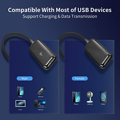 USB Splitter Y Cable,3 in 1 USB 2.0 A Male to 3 Female Cable - color: usb Male 1 to 3 usb Female