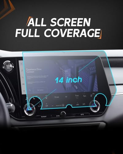 CDEFG Matte Anti Glare For 2024 2025 2026 Lexus TX 350 Screen Protector - 14 Inch Tempered Glass - TX (350 /500h) Touchscreen Accessories - color: Lexus TX 14 Inch Matte